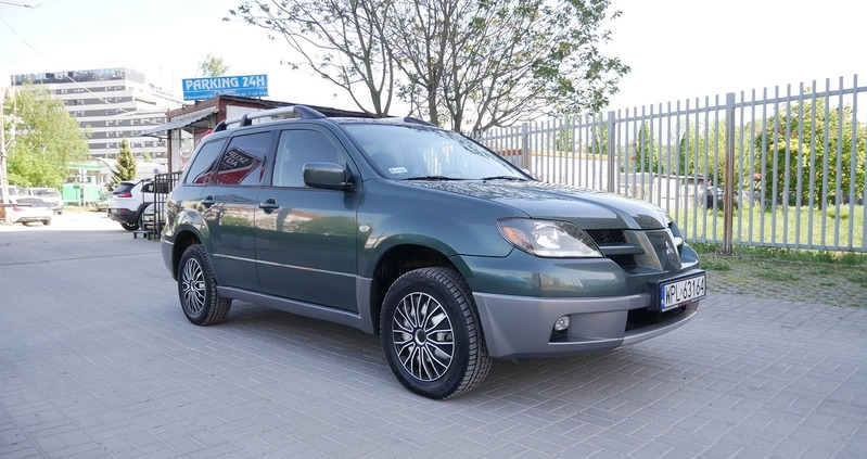 Mitsubishi Outlander cena 11990 przebieg: 220000, rok produkcji 2004 z Lędziny małe 121